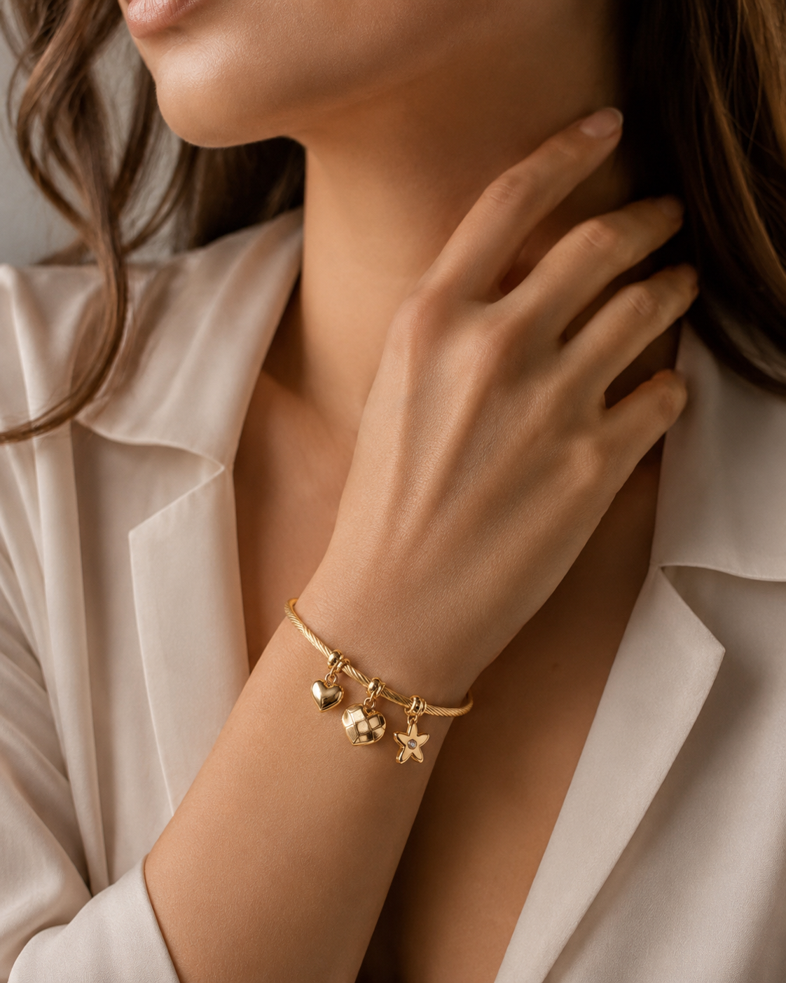 Bracelet manchette Aurore
