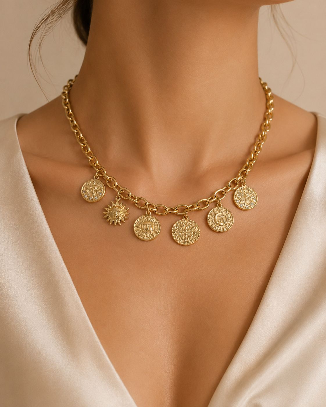 Fil d'or • Colliers
